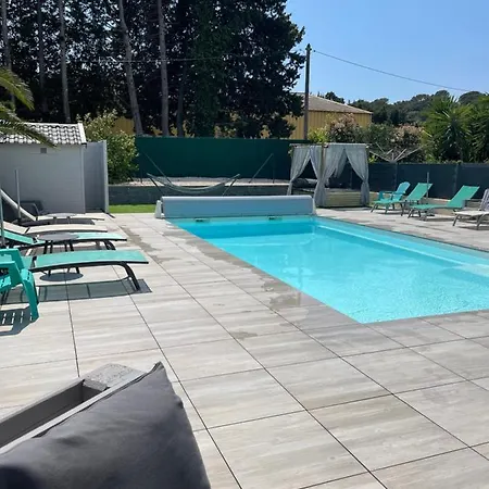 Maison 8-10 Pers Avec Piscine Aux Portes De St Aygulf *